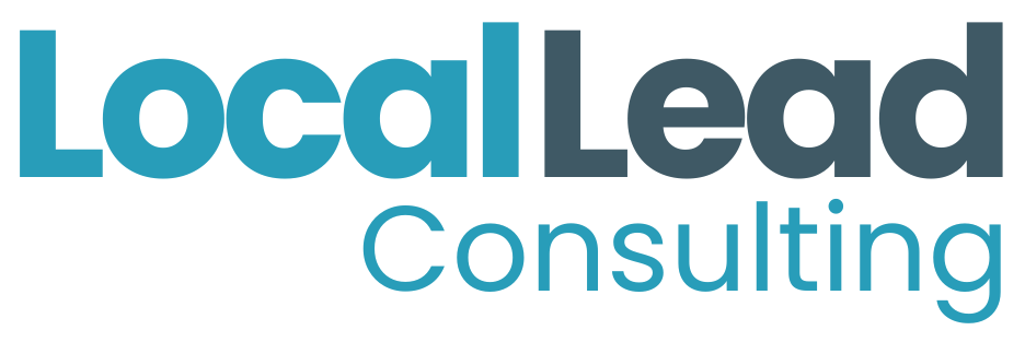 Local Lead Consulting 2025 rebrand logo (Business Card)